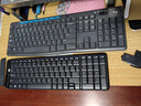 罗技（Logitech）MK220 键鼠套装 无线键鼠套装 办公键鼠套装  多媒体键鼠套装 带无线2.4G接收器 黑色 实拍图