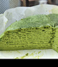 鲜京采【爆款】抹茶千层蛋糕400g动物奶油 冰淇淋蛋糕零食糕点中秋聚会 实拍图
