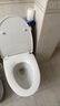 九牧（JOMOO）马桶 家用虹吸式马桶大冲力节水坐便器 防臭瞬冲 易洁抗菌马桶 行业爆款-双旋暴风冲11370-305坑 实拍图