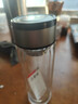 【京东物流配送】高硼硅双层玻璃杯大容量泡茶杯水杯子茶水分离杯 【活动】350ml1只 实拍图