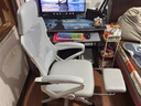 锦汐 电脑椅家用办公椅子靠背人体工学椅学习转椅老板座椅游戏电竞椅 【满配】白灰-乳胶逍遥4级杆脚踏 实拍图