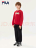 FILA【抗菌功能】斐乐儿童童装2025年冬季男女童小童加绒卫衣 晒单实拍图