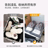 途象鞋子束口袋鞋套打包鞋袋无纺布防尘球鞋旅游必备便携鞋罩鞋袋10个装【32*44】 实拍图