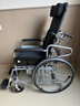 怡辉（YIHUI）轮椅瘫痪老人专用出行轻便折叠可躺带坐便器可大小便扶手可掀YY02 实拍图