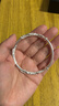 唯一（Winy）银手镯足银9999满天星镯子妈妈生日礼物纯银饰品送女友老婆款 实拍图