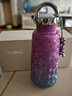 Oball口袋钛杯内外纯钛保温杯水杯送女朋友老婆情人节高颜值实用礼物 【神秘女神】渐变紫精美礼盒款 实拍图