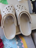 卡骆驰（CROCS）洞洞鞋贝雅男鞋女鞋轻便耐磨一脚蹬拖鞋休闲鞋|10126 卵石色-2V3 43 (270mm) 实拍图