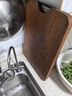 苏泊尔（SUPOR）砧板乌檀木整木菜板实木加厚加大架子家用擀面案板方形剁骨切菜板 大号加厚40cm*28cm(多数人选择) 实拍图