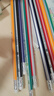 得力（deli）10支HB铅笔经典彩色条纹六角杆铅笔带橡皮头学生书写素描绘图铅笔礼物33431-HB学生开学礼物 实拍图