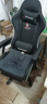 朗域轩品电竞椅可躺游戏椅人体工学椅子打游戏电脑椅久坐舒服人工力学座椅 赛博黑-乳胶PU-四级杆-带脚踏 联动扶手 90°-135°/+35°逍遥 实拍图