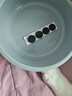 HELLOJOY不锈钢宠物食盆狗碗猫狗碗食盆水粮两用宠物碗喂食器 灰色 实拍图