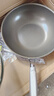 小熊（Bear）有钛无涂层不粘炒锅陶瓷炒菜锅 32cm家用平底锅燃气灶JG043-P02 实拍图