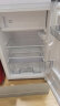 小吉（MINIJ）迷你复古小冰箱冷冻冷藏一体单开门租房宿舍办公室家用节能低噪BC 121CG 实拍图