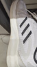 阿迪达斯 （adidas）男女运动鞋耐磨减震透气潮流休闲跑步鞋 亮白/一号黑/浅灰 41 实拍图