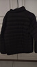 京东京造【air+零压羽绒】轻薄羽绒服男外套冬立领白鸭绒 曜石黑L 实拍图