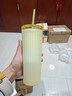 星巴克（Starbucks）薯条杯吸管水杯不锈钢保温保冷高颜值咖啡奶茶杯男女540ml教师节 实拍图