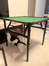 华圣麻将桌象棋桌折叠便捷桌静音家用高档升降桌铝合金90*90麻将桌 实拍图