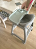 趣士多宝宝餐椅同款肯德基婴儿餐椅家用吃饭餐桌多功能学坐椅子 绿色【双餐盘+坐垫+万向轮+置物兜】 【升级加高加厚】 实拍图