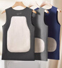 俞兆林【2件】无痕保暖背心男羊毛蚕丝贴片10A抗菌德绒坎肩无袖打底内衣 实拍图