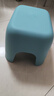 美丽雅塑料家用小板凳子 加厚防滑矮凳儿童浴室洗澡换鞋凳 蓝色1只 实拍图