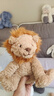 Jellycat波浪毛狮子动物毛绒玩偶公仔安抚潮玩送礼娃娃圣诞节生日礼物 波浪毛狮子 Medium 实拍图