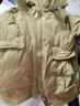 雪中飞【清仓】秋冬可脱卸帽H版型斜插口袋百搭防风袖口羽绒服女 橄榄绿 XL 175/92A 实拍图
