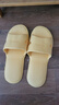 JOYTOUR可折叠拖鞋 一次性酒店差旅便携浴室防滑居家拖鞋 38-39码 实拍图
