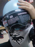 天骑头盔 电动车3c认证新国标A类电瓶车半盔男女士夏季安全帽四季通用 蓝色 实拍图