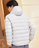 361°羽绒服男秋冬季新款轻薄款外套短款保暖连帽运动内胆652544302D-7 实拍图