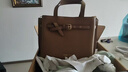 MICHAEL KORS迈克高仕【新年礼物】MK Emilia 中号大容量托特包蝴蝶包斜挎包 驼色 297 中号 实拍图