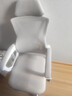 锦汐 电脑椅家用办公椅子靠背人体工学椅学习转椅老板座椅游戏电竞椅 【焕新款】白灰#乳胶逍遥3级气杆脚踏 实拍图