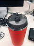 富得莱 新款迷你豆浆杯 智能全自动 便携免煮直饮 免过滤破壁机 家用小型1-2人 红色 米糊料理榨汁机 实拍图