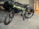 Jeep吉普自行车折叠山地男女学生26寸27速公路单车战神-苍岭绿/三刀轮 实拍图
