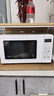 美的（Midea）变频小清新微波炉 液晶屏幕 磨砂面板 小型20L家用 匠心工艺（PM2002） 实拍图