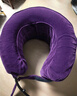 鱼跃（Yuwell）颈椎牵引器B型家用充气护颈椎托颈托舒适贴合颈部(BII型)紫色2层 实拍图