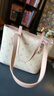 纽芝兰（NUCELLE）【沈月同款】飞马托特包2025单肩手提大容量上班通勤女包生日礼物 实拍图