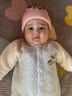 班杰威尔婴儿衣服秋冬季夹棉连体衣宝宝保暖哈衣爬服 保暖蓝色2件装 73码 实拍图