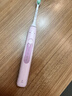 飞利浦（PHILIPS）【肖战推荐】电动牙刷钻石3系 生日礼物 情侣款送男生/女友 微泡水流 HX5171/04淡粉色 国家补贴 实拍图