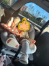 初婴贝儿童安全座椅汽车用0-4-12岁婴儿宝宝车载可坐可躺i-Size通风加热 悦享版金+通风加热+支撑腿+遮阳棚+175°躺 实拍图