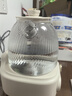 九阳（Joyoung）净萃全玻璃0胶水养生壶  办公室多功能煮茶器花茶壶 烧水壶恒温电热水壶 24h预约保温 1L WY107 实拍图