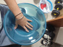 【京东物流】洗脸盆加大加厚家用大号洗菜盆洗衣盆内裤收纳盆子 颜色随机 中号26*10cm-加厚不怕摔 实拍图