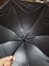 【已售100万】手动UV折叠黑胶防晒防紫外线遮阳晴雨两用伞 【手动款8骨】黑色UV 实拍图
