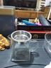 忆壶茶（YIHUTEA）玻璃公道杯带过滤网茶漏套装茶具配件茶海分茶器加厚功夫茶杯大号 公道杯350ml+茶漏 实拍图