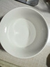 斯凯绨（Sky Top）米饭碗骨瓷小汤碗纯白陶瓷家用酒店餐具套装4.5英寸金钟碗10件 实拍图