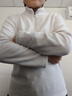 京东京造保暖绒衣户外抓绒衣女 运动秋摇粒绒外套冲锋衣内胆 奶油色M 实拍图