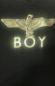 BOY LONDON【灿若繁星】秋情侣风外套潮牌刺绣开衫连帽卫衣N06904 黑色金色翅膀 M 实拍图