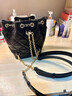 CHARLES&KEITH绗缝菱格链条水桶包双肩包包女包女友生日礼物CK2-10701506 Black黑色 M 实拍图