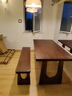 匠谷实木餐桌椅饭桌家用原木餐桌大板桌侘寂风餐桌长方形桌白蜡木长桌 尺寸颜色支持定制（咨询客服） 实拍图