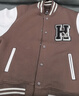 优衣库童装男童女童高弹力快干运动茄克外套夹克481378 38 深褐色 130 实拍图