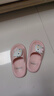 猪爸爸儿童拖鞋女童夏季2025新款室内防滑6-12岁三丽鸥宝宝亲子拖鞋粉19 实拍图